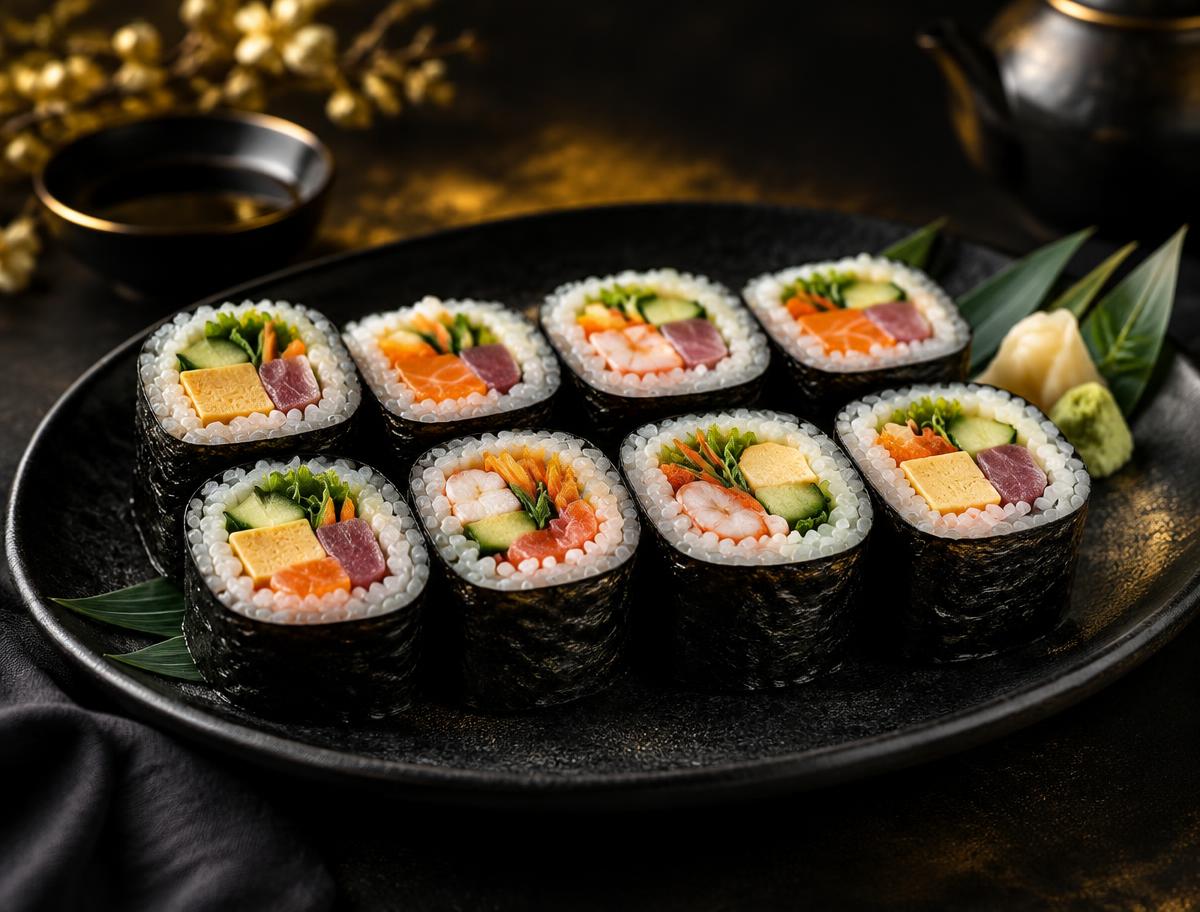 Futo Maki im Kyushu Asia Cuisine & Sushi