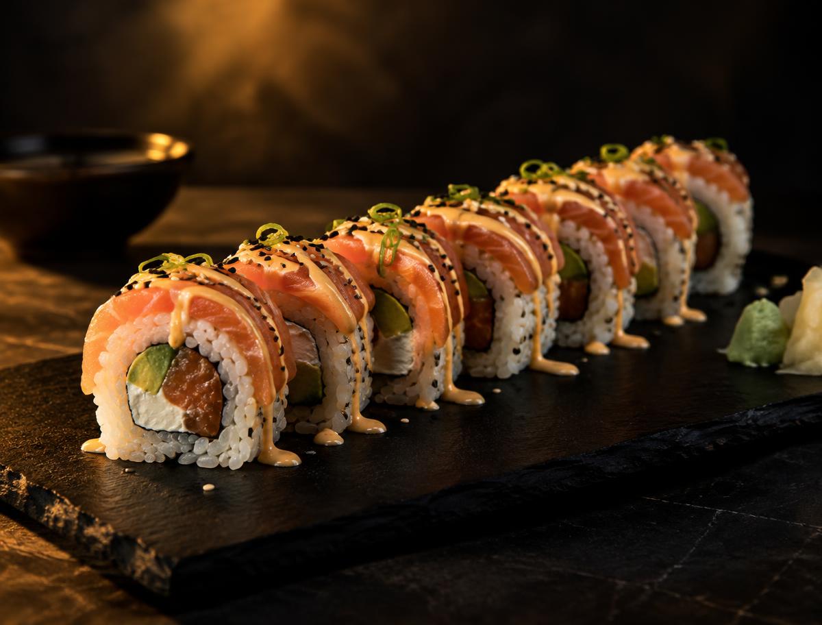 Inside Out Roll im Kyushu Asia Cuisine & Sushi