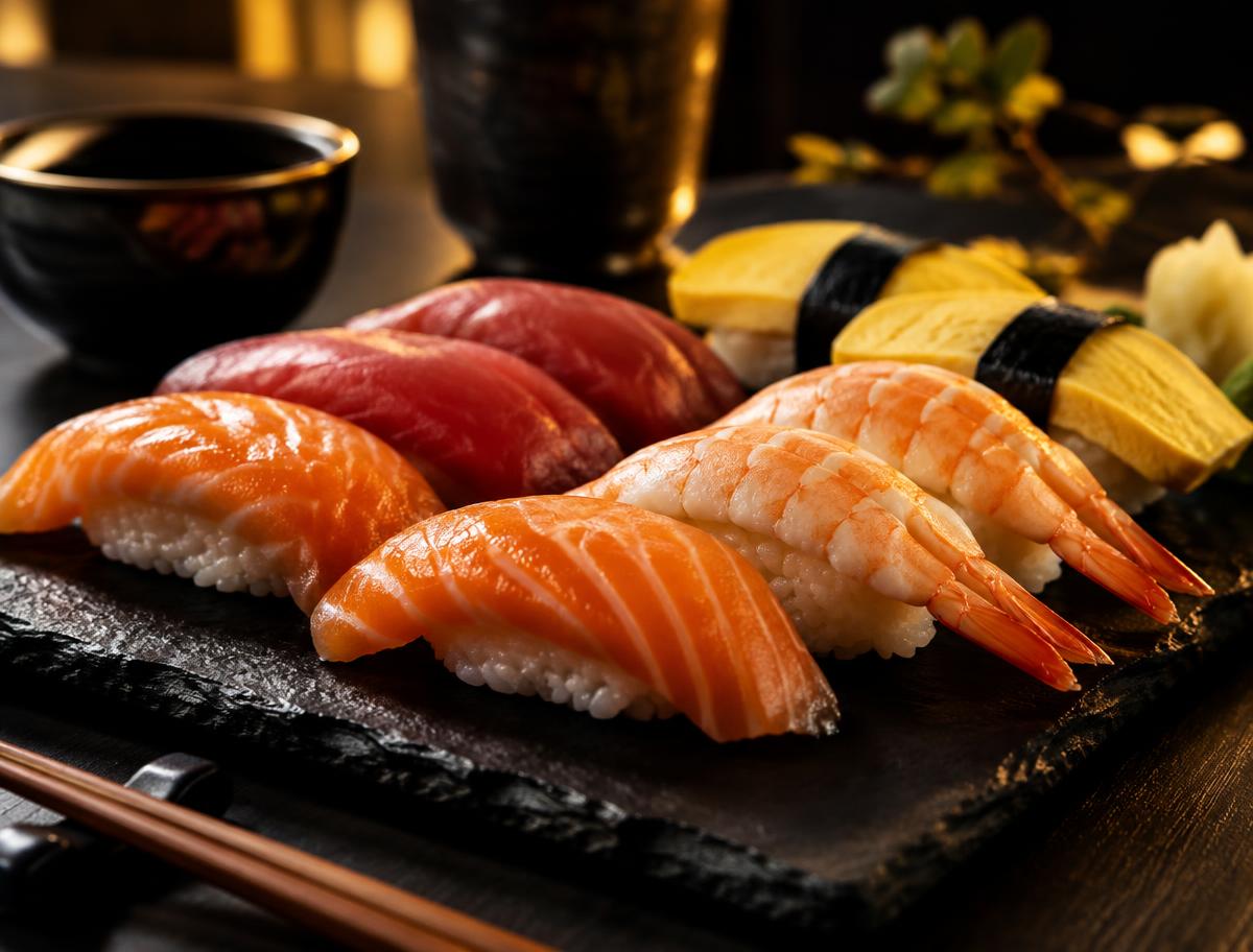 Nigiri im Kyushu Asia Cuisine & Sushi
